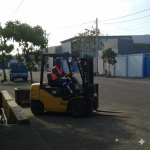 Forklift Tandes – bisa sewa harian