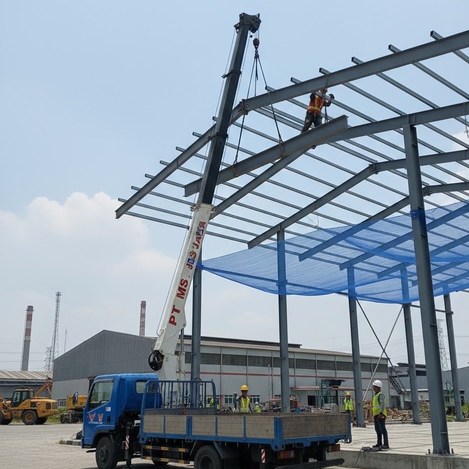 Sewa Truck Crane Sentra Land Driyorejo Gresik

